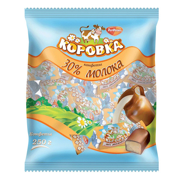 Choco Pack Korovka Candy 30% Milk – 8.82 oz (250gr)